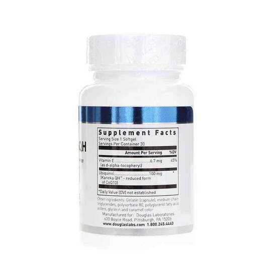 Ubiquinol-QH 100 Mg, DGL